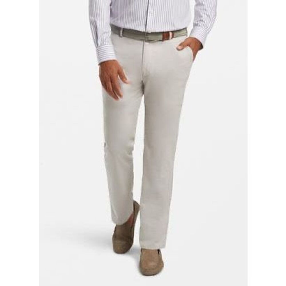 ✨PETER MILLAR SOFT TOUCH FLAT FRONT SZ 34 TROUSERS✨